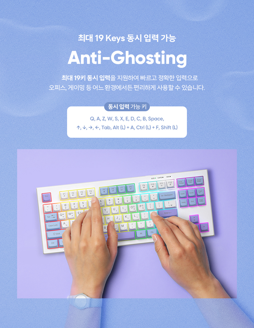 RGB Rainbow LED lighting examples